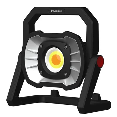 Golau gwaith LED ailwefradwy sylfaen magnetig